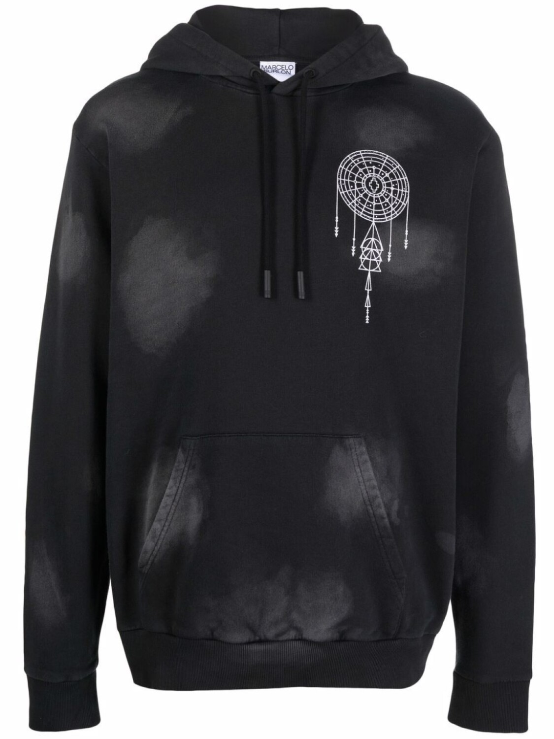 

Marcelo Burlon County of Milan худи с принтом, черный