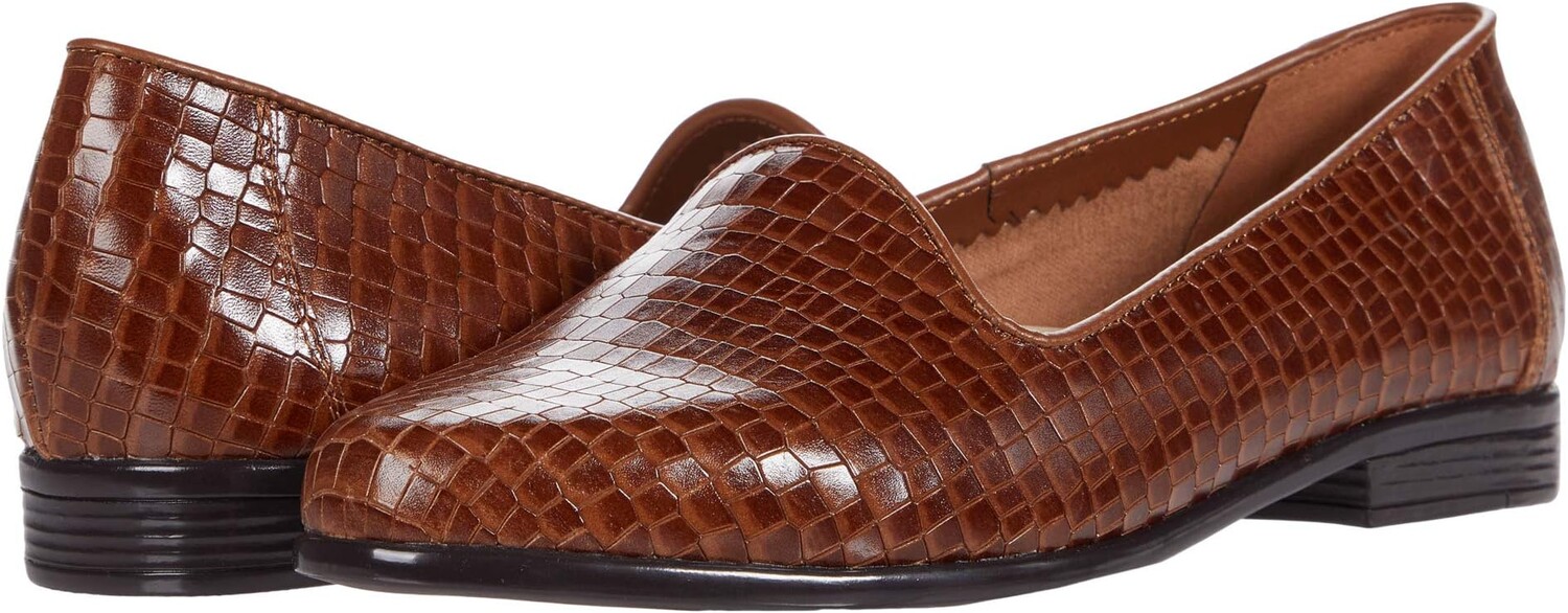 

Лоферы Liz Croco Trotters, цвет Luggage Leather