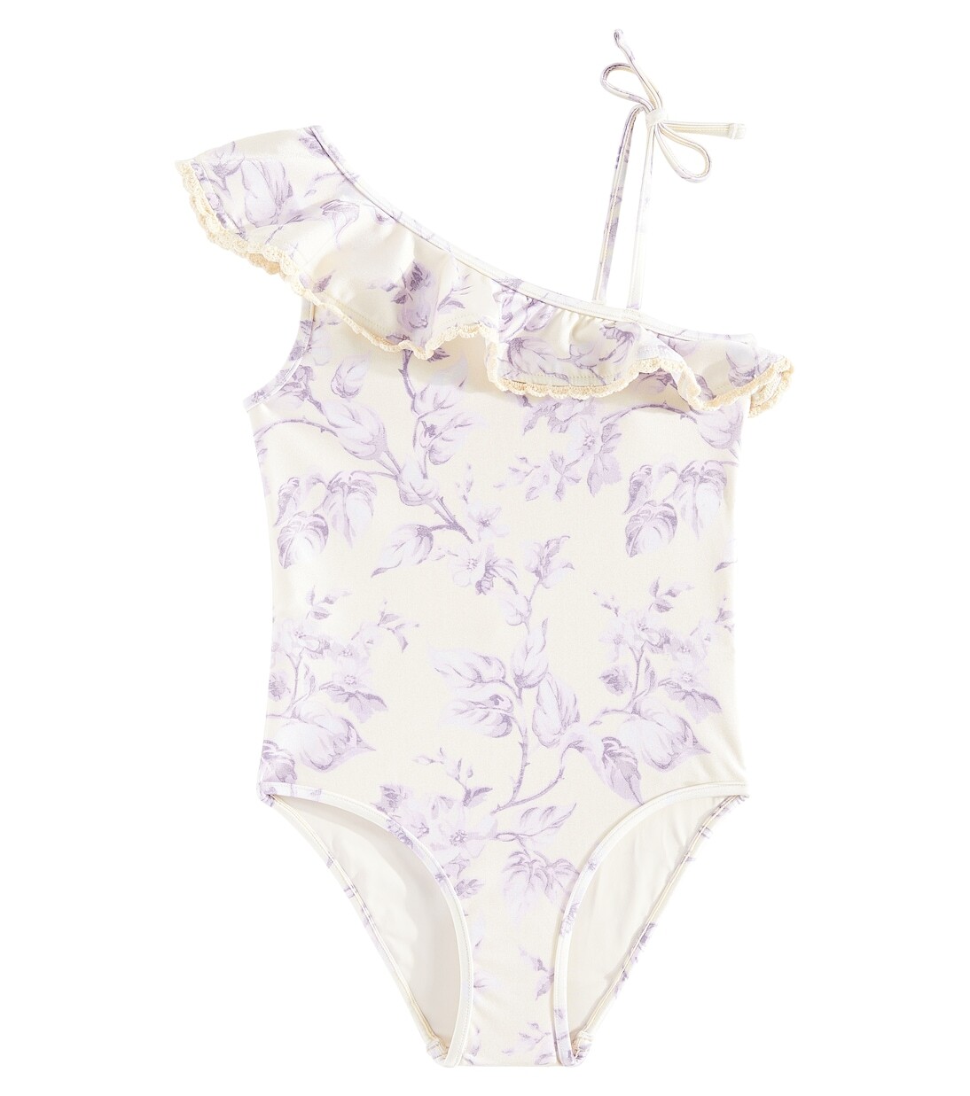 

Купальник Halliday с цветочными оборками Zimmermann, мультиколор