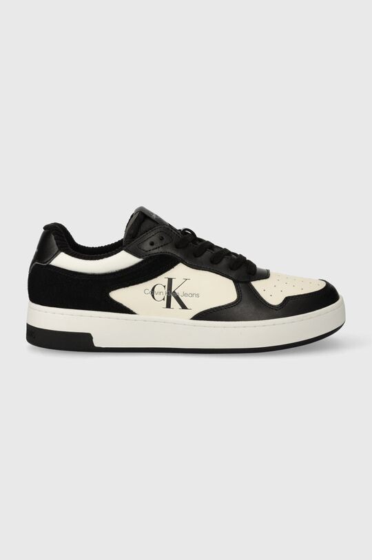 

Кожаные кроссовки BASKET CUPSOLE LOW LACE COR Calvin Klein Jeans, черный