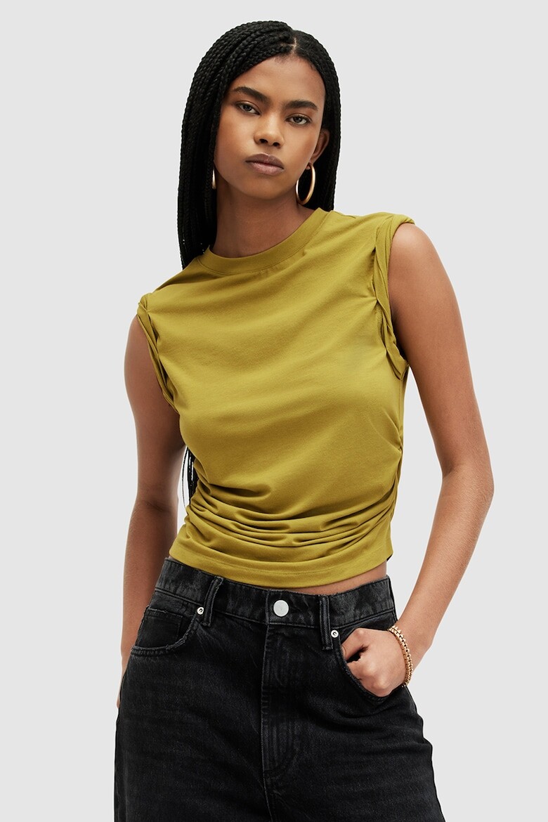 

Тонкий топ с модалом West Allsaints, зеленый