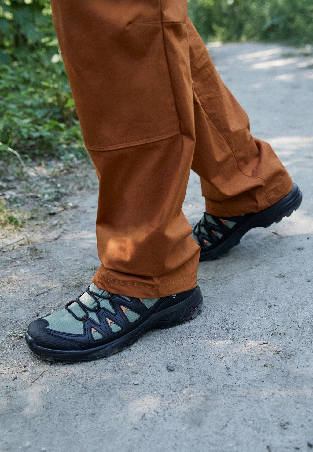 

Кроссовки X Braze Gtx Salomon, цвет deep lichen green/black/marmalade