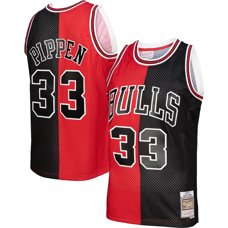 

Джерси Mitchell & Ness Chicago Bulls, красный