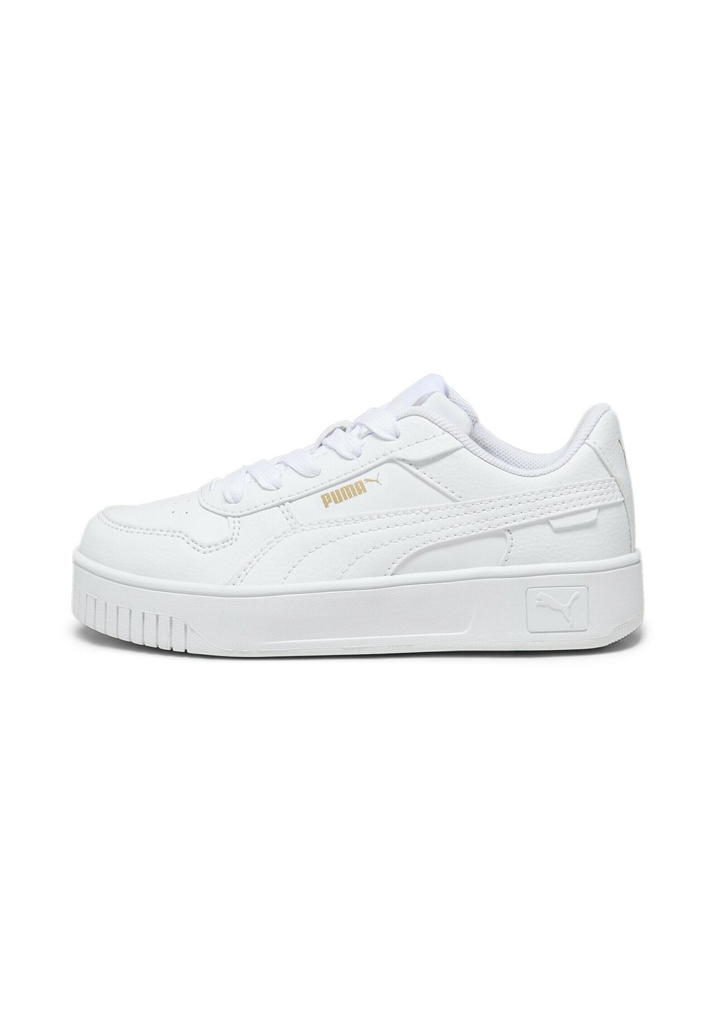 Кроссовки низкие CARINA STREET PS Puma, цвет white white gold цена и фото
