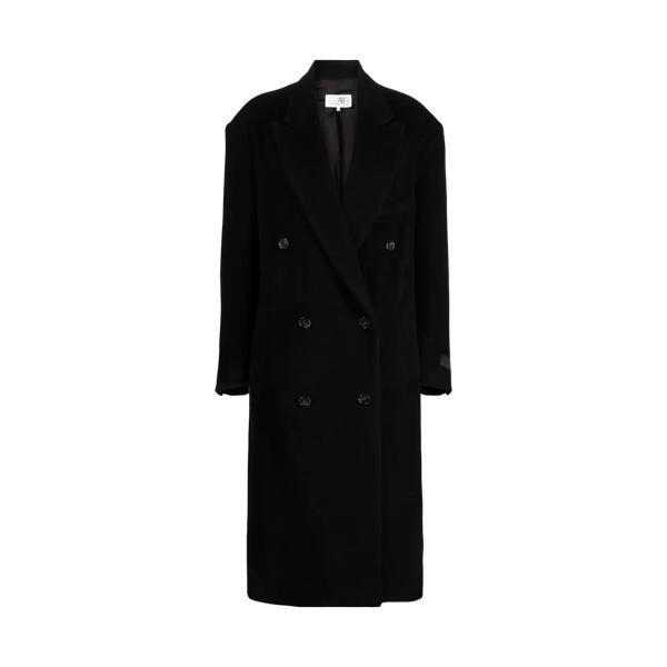 

Пальто zweireihiger mantel 900 black 900 black Mm6 Maison Margiela, черный