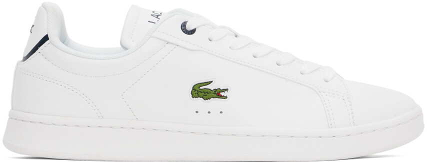 

Белые кожаные кроссовки Carnaby Pro Lacoste