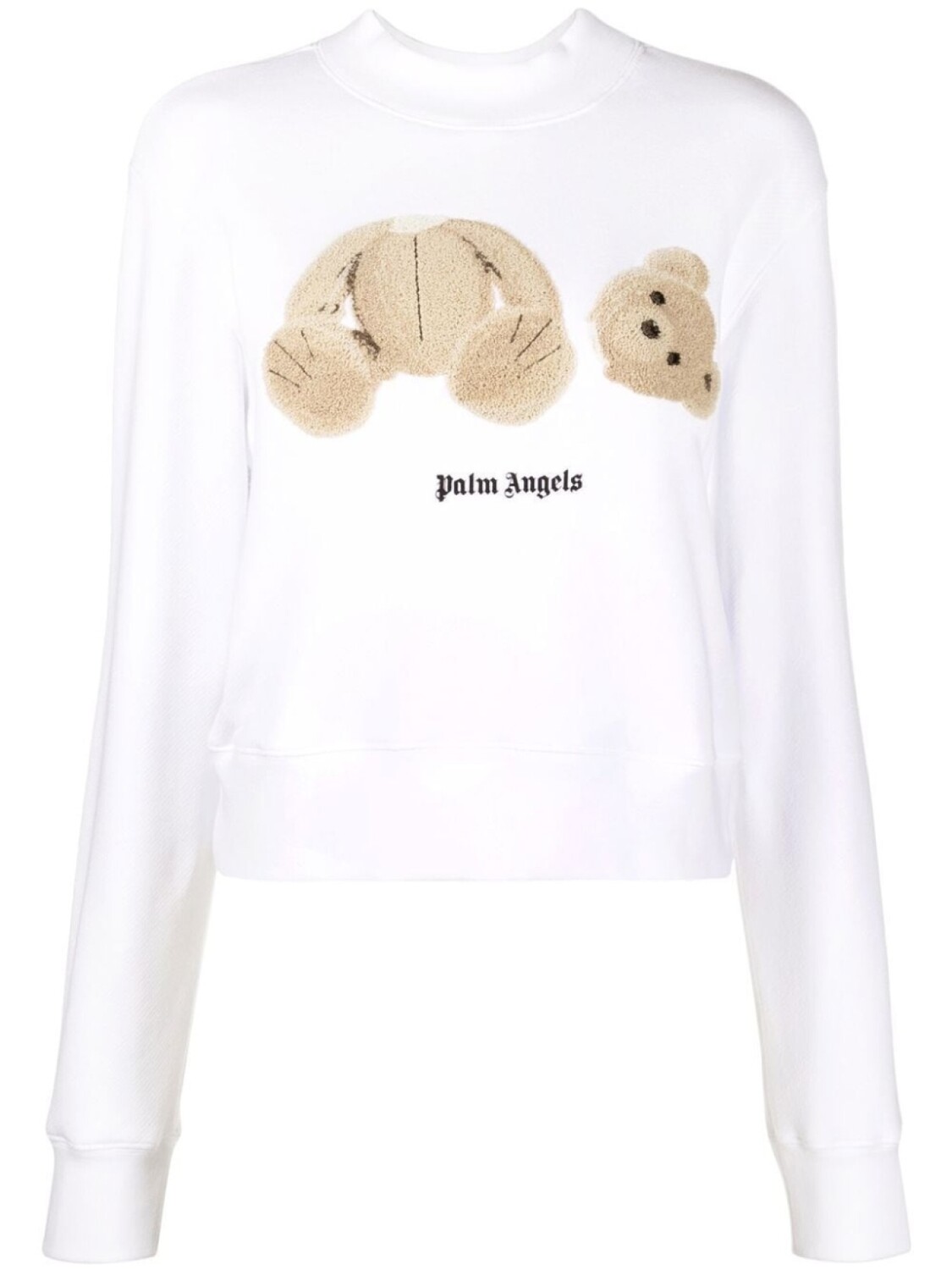 

Palm Angels толстовка с принтом Teddy Bear, белый