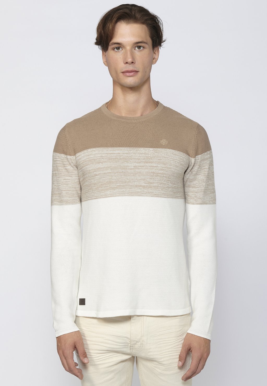 Вязаный свитер Koroshi, цвет beige