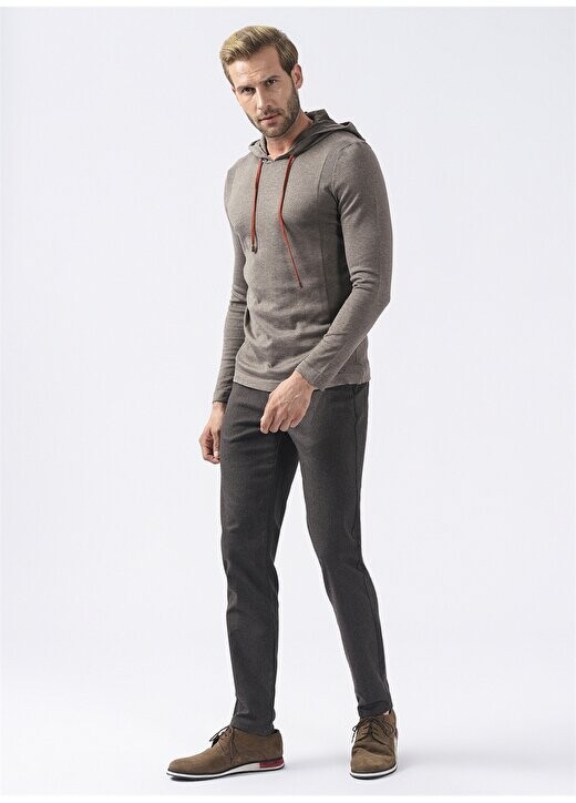 

Коричневые мужские брюки Slim Fit с нормальной талией BESTO Pierre Cardin, коричневый