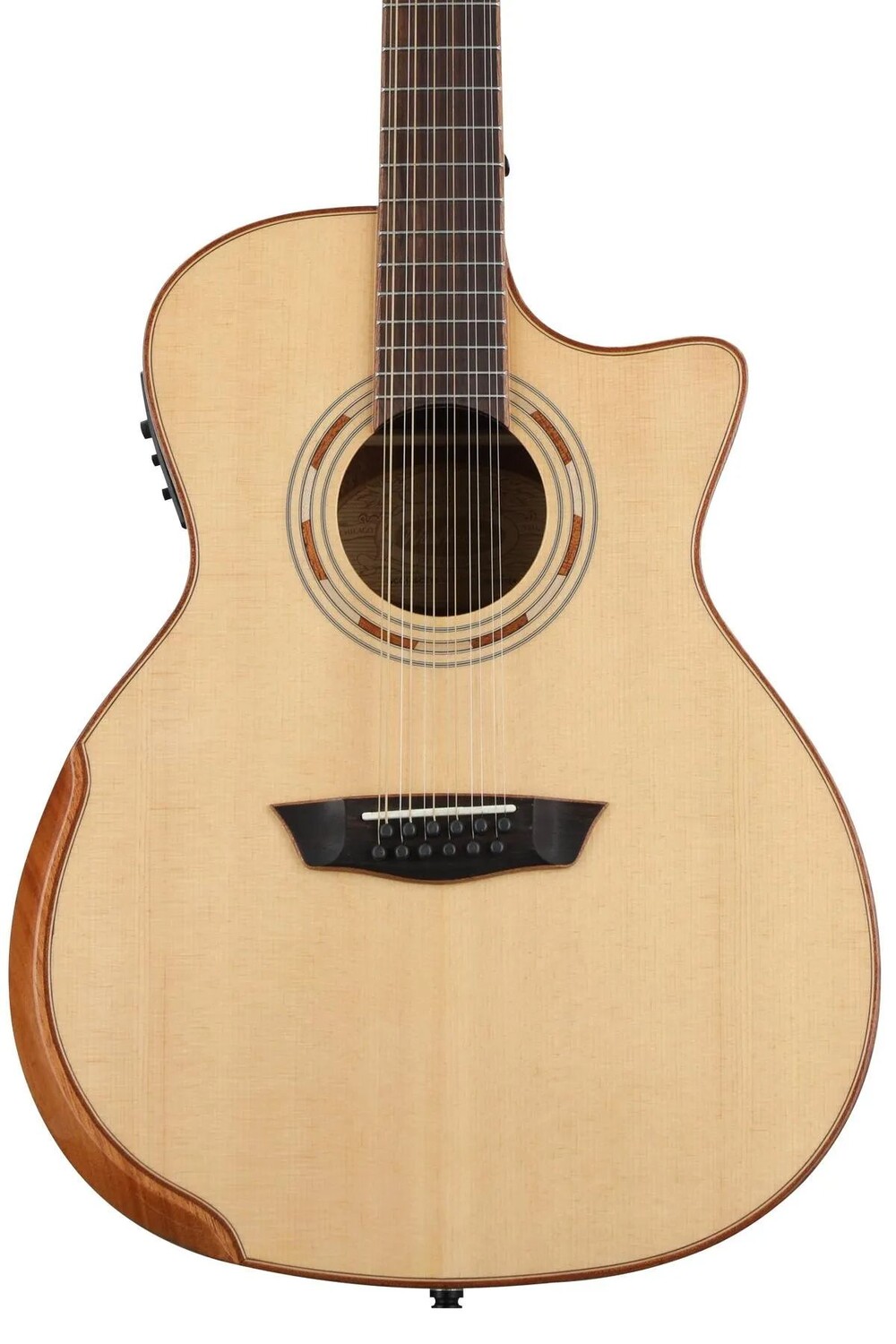 

Washburn Comfort G15SCE-12 12-струнная акусто-электрическая гитара - натуральный цвет