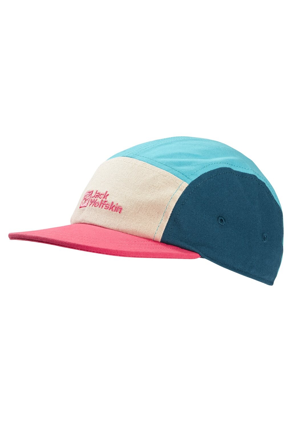 

Бейсболка NATURE 5 PANEL Jack Wolfskin, цвет pink lemonade