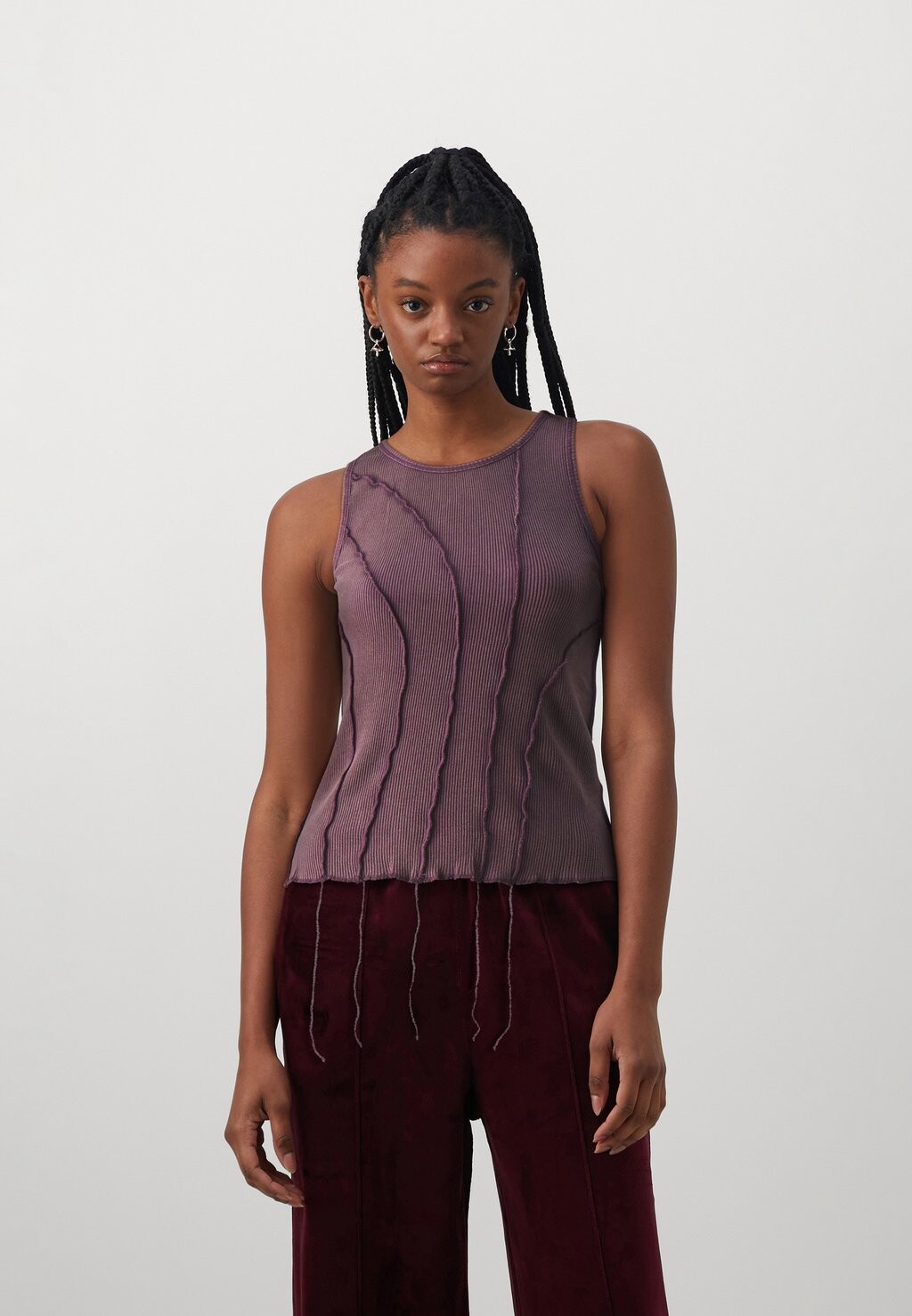 

Топ BDG Urban Outfitters, фиолетовый