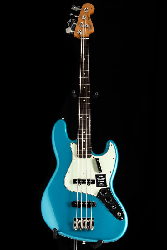 Басс гитара Fender Vintera II '60s Jazz Bass Lake Placid Blue басс гитара fender vintera ii 60s electric jazz bass guitar lake placid blue w gig bag
