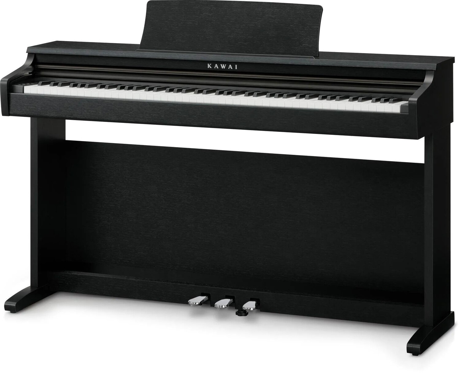 

Цифровое домашнее пианино Kawai KDP120 — матовый черный