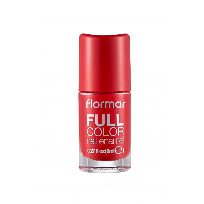 

Лак для ногтей Esmalte de Uñas Full Color Flormar, 08 Optimistic Red