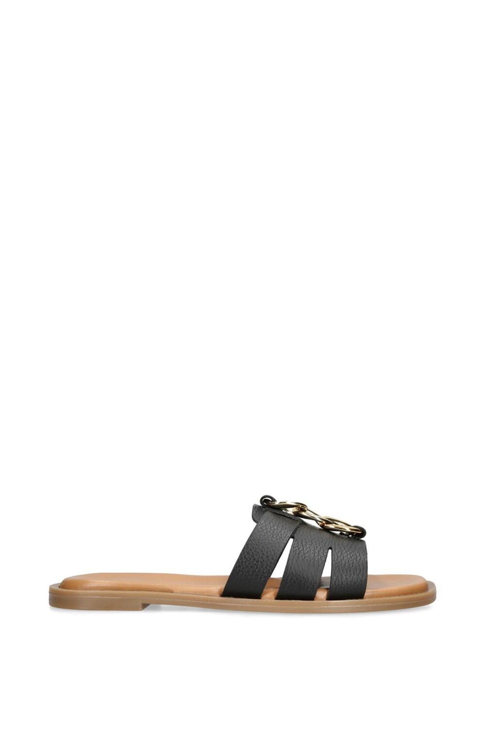 

Кожаные сандалии Raelle KG Kurt Geiger, черный