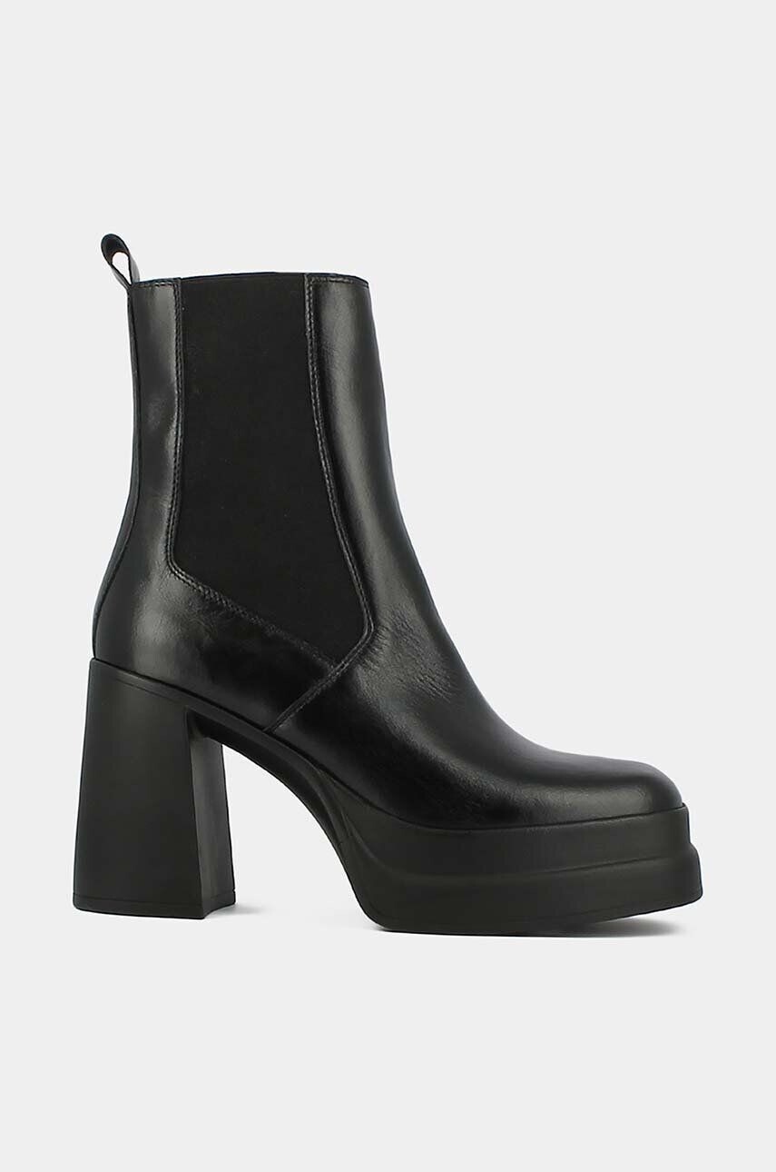 

Кожаные ботильоны Jonak PAILLETTE CUIR, черный