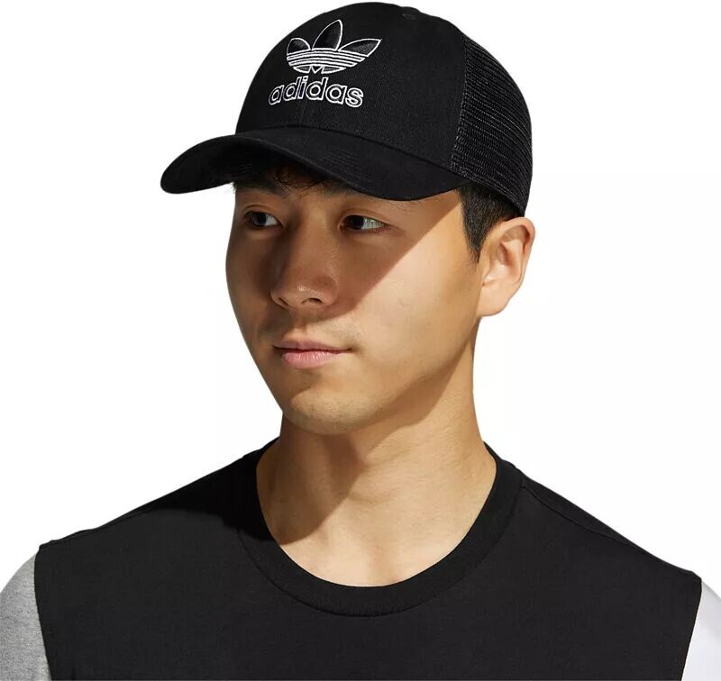

Мужская кепка Adidas Originals Icon Trucker, черный
