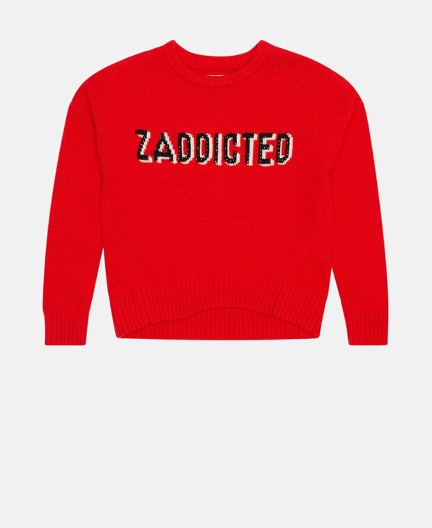 

Шерстяной джемпер Zadig&Voltaire, светло-красный