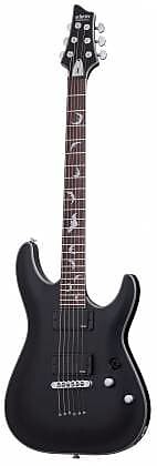 

Электрогитара Schecter Damien Platinum-6 6-String RH Electric Guitar-Satin Black 1181