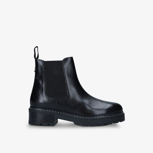 

Кожаные ботинки челси с эластичными вставками Taken Carvela, черный