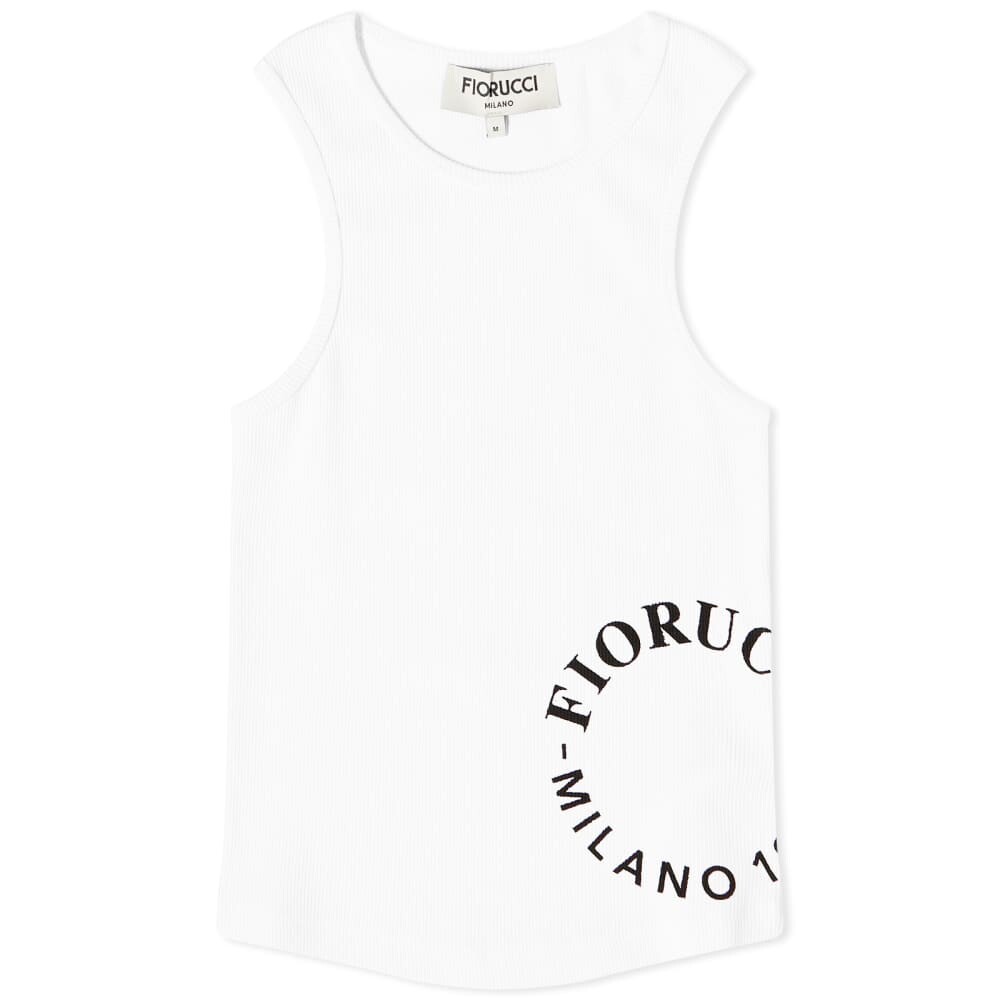 

Жилет с печатью Fiorucci Milano, белый