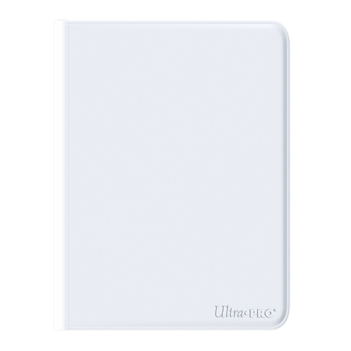 цена Папка для карт Vivid 9-Pocket Zippered Pro-Binder – White Ultra Pro