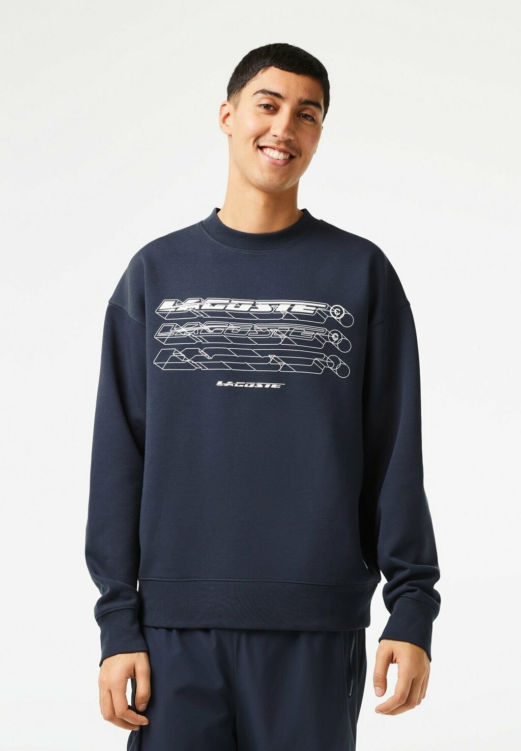 

Толстовка Lacoste Collegepaita, Серый