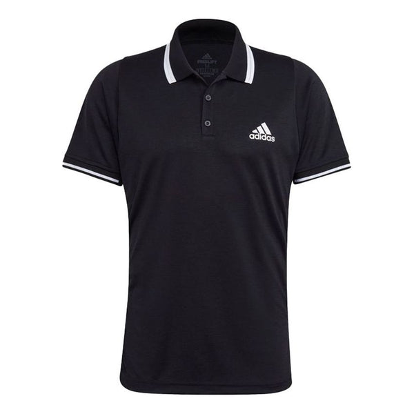 Футболка adidas Tennis Sports Short Sleeve Polo Shirt Black, черный футболка adidas plant full print sports gym short sleeve black t shirt черный