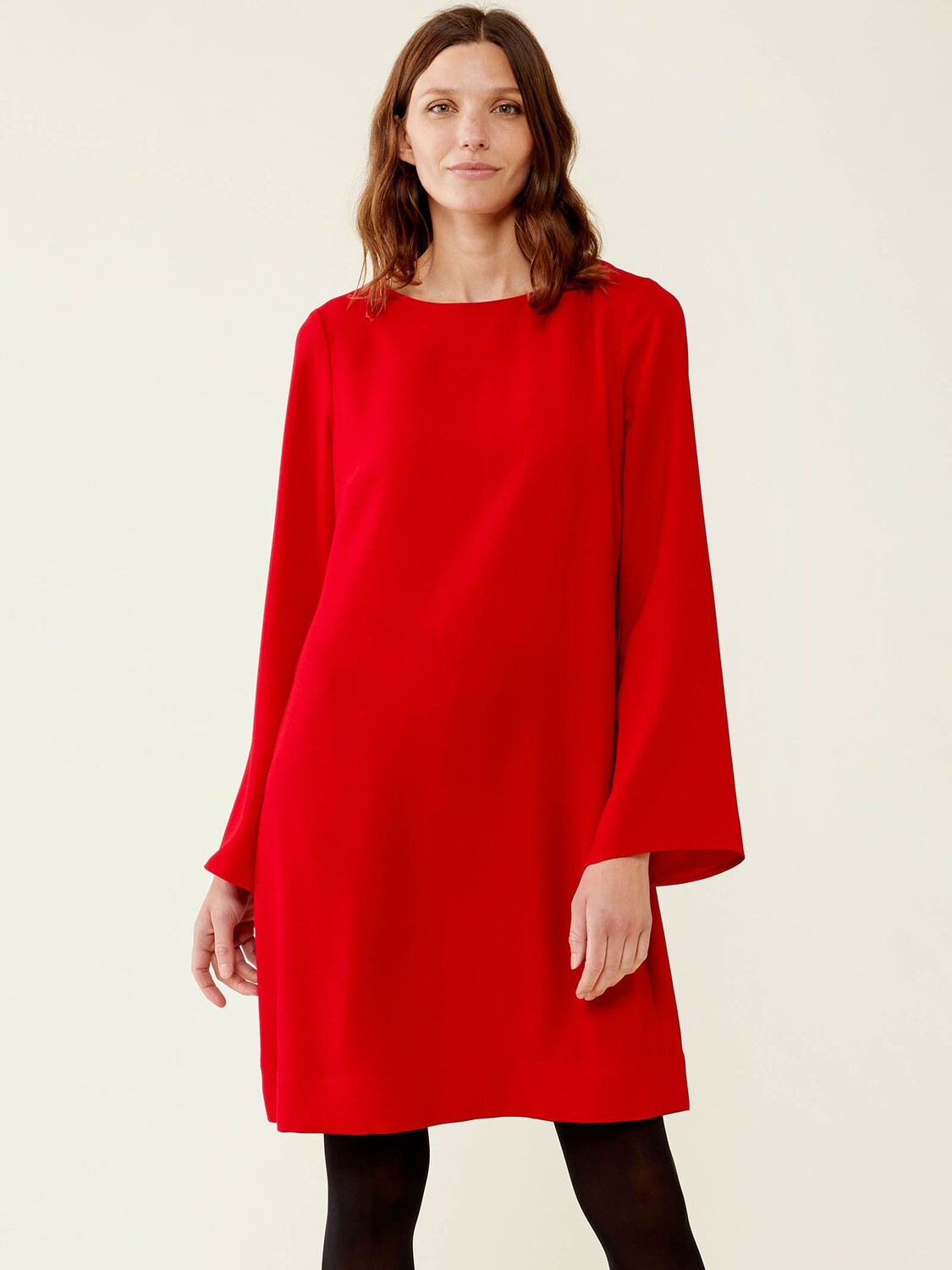 

Мини-платье-туника Finery Rangel, красный