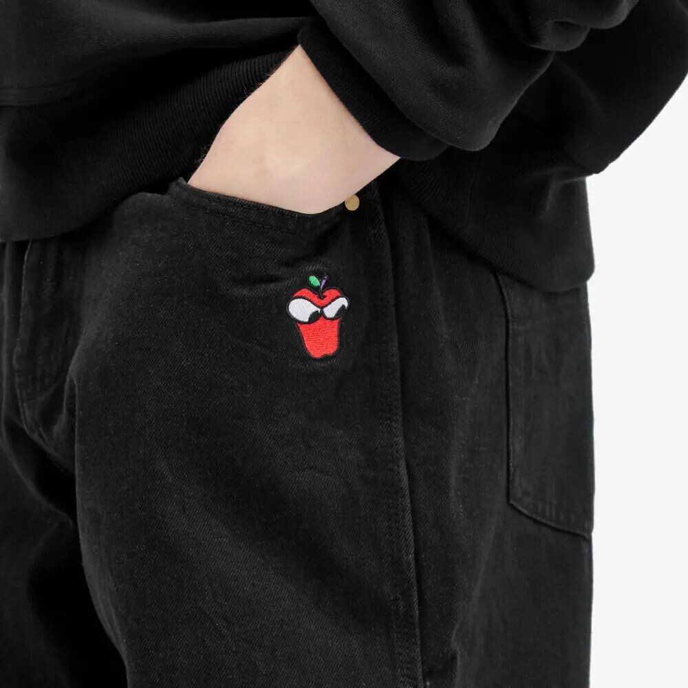 

Butter Goods Свободные джинсовые джинсы Big Apple, черный