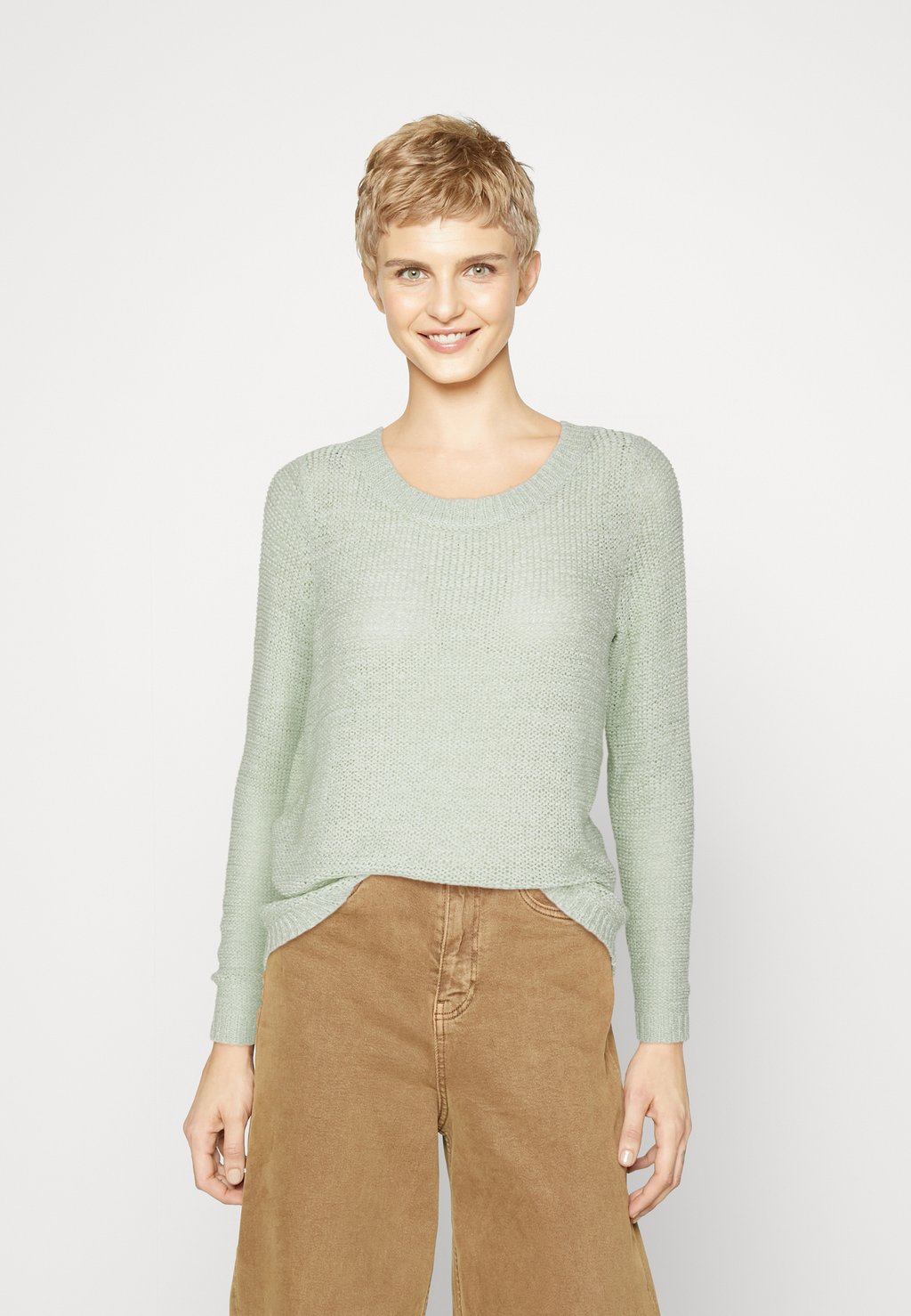 Вязаный свитер ONLGEENA ONLY, цвет subtle green