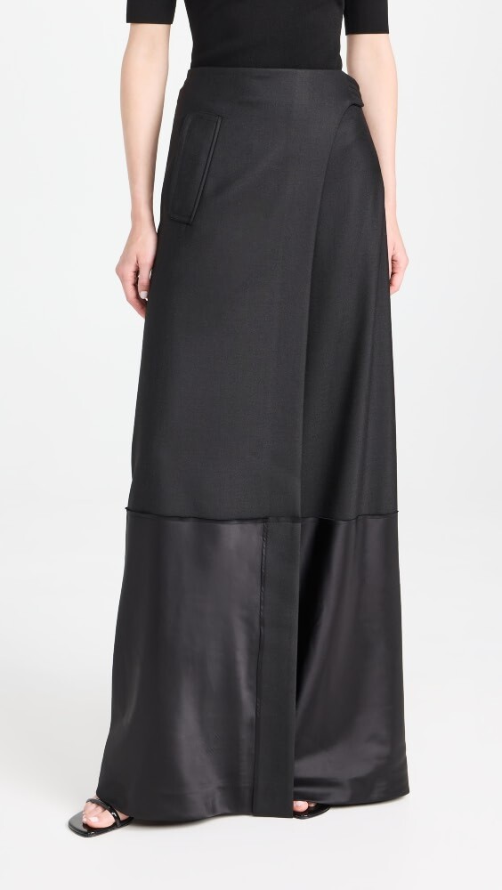 

Юбка Victoria Beckham Infinity, черный