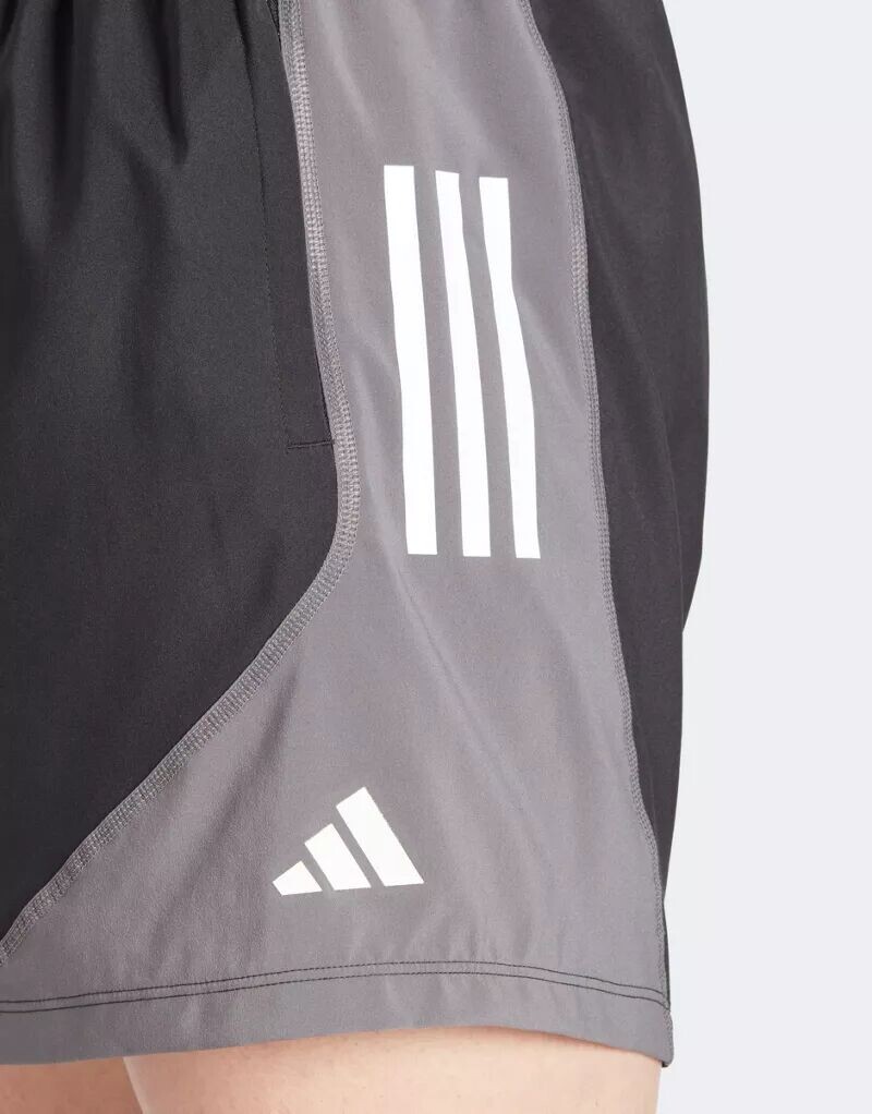 

Черные шорты в стиле колор-блок adidas Own The Run adidas performance