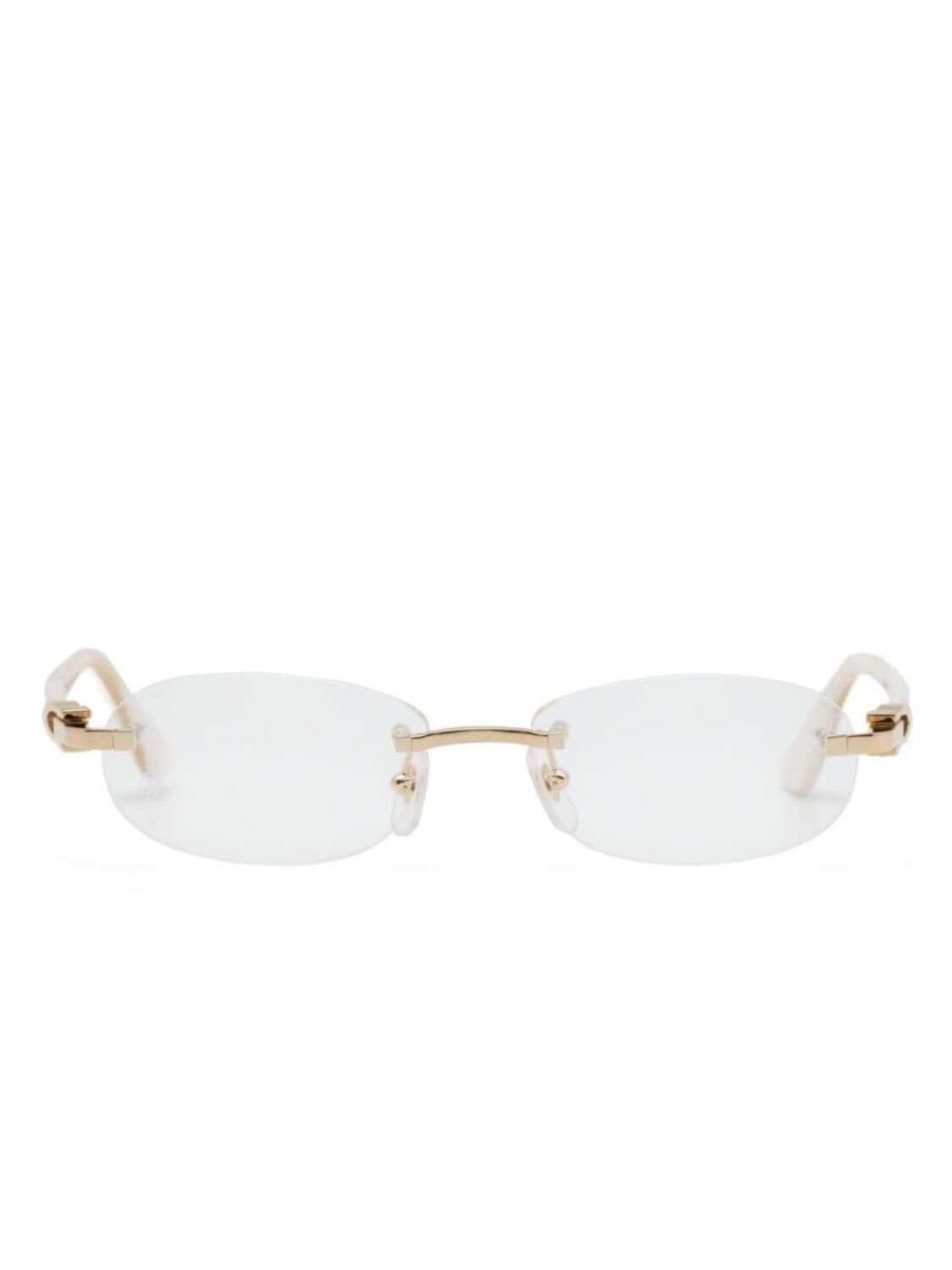 

Cartier Eyewear очки CT0455OJ в прямоугольной оправе, белый