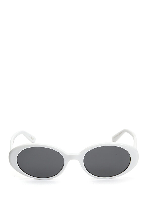 Белые женские солнцезащитные очки геометрической формы Dolce&Gabbana