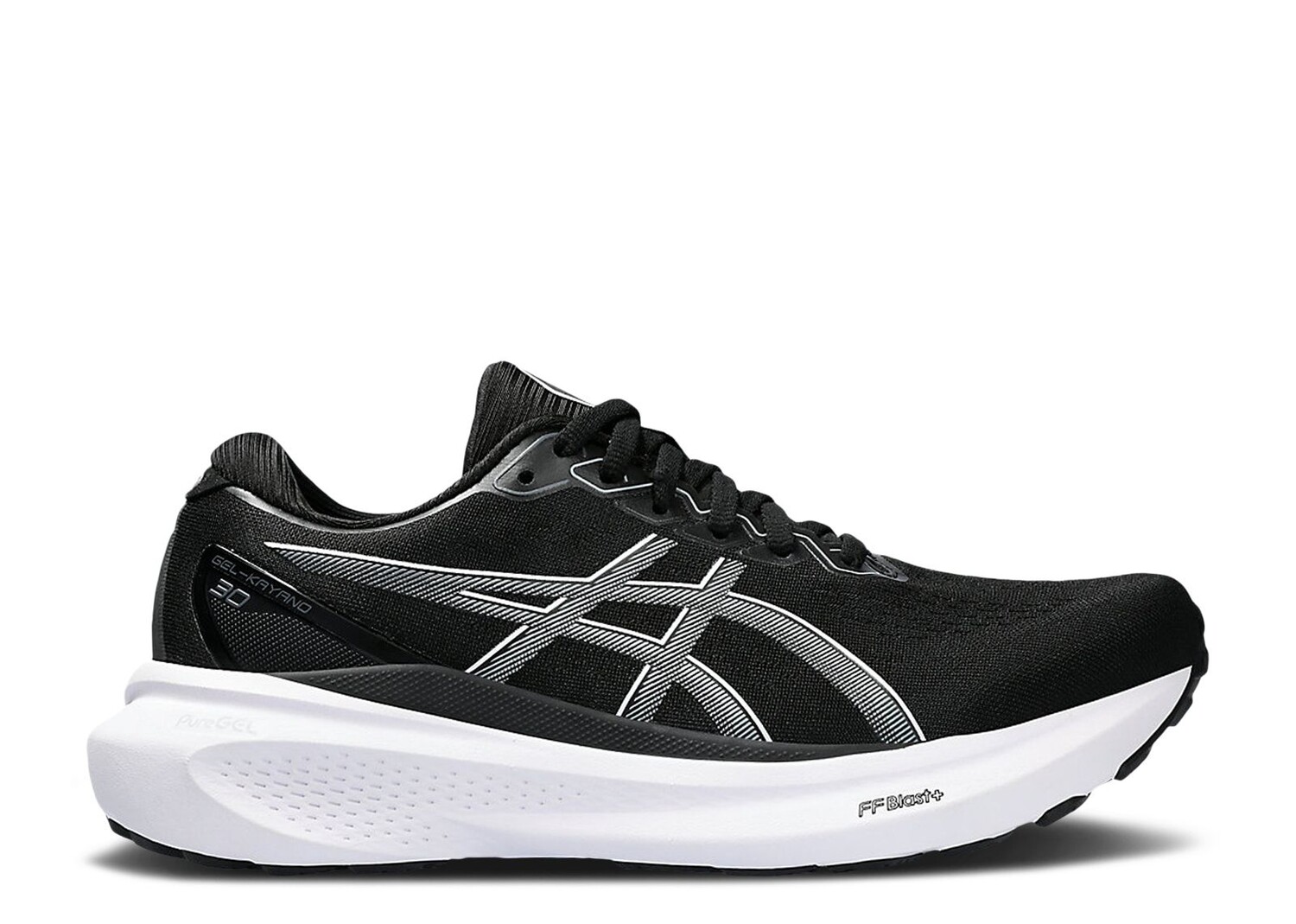 

Кроссовки ASICS Wmns Gel Kayano 30 Wide 'Black Sheet Rock', черный