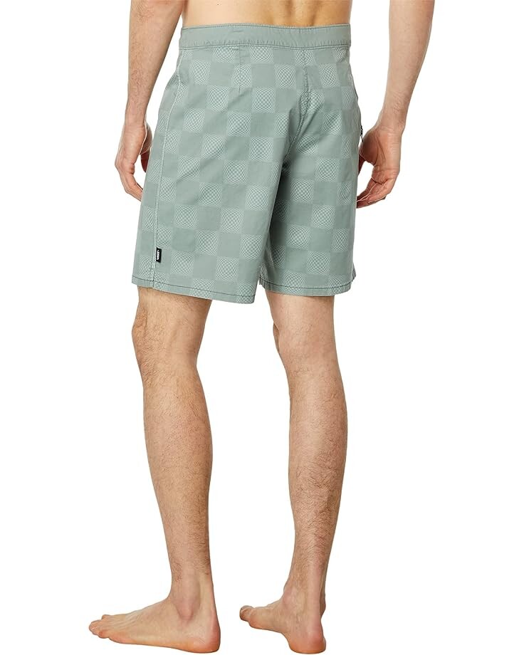 

Шорты для плавания Vans The Daily Vintage Check 18" Boardshorts, цвет Chinois Green