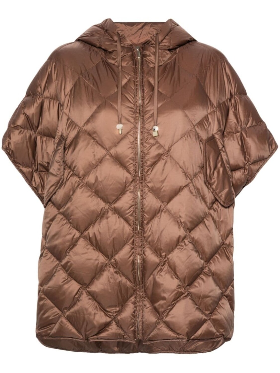 

Max Mara кейп Treman, коричневый
