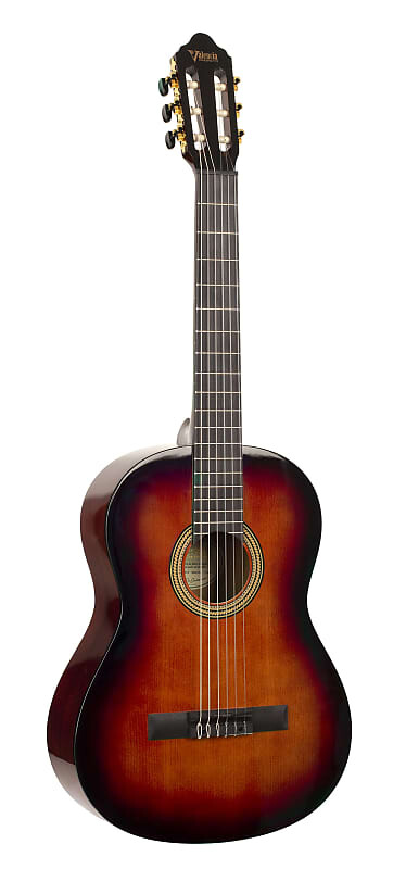 

Акустическая гитара Valencia - 260 Series Full Size Sunburst Hybrid Slim Neck Classical! VC264HCSB