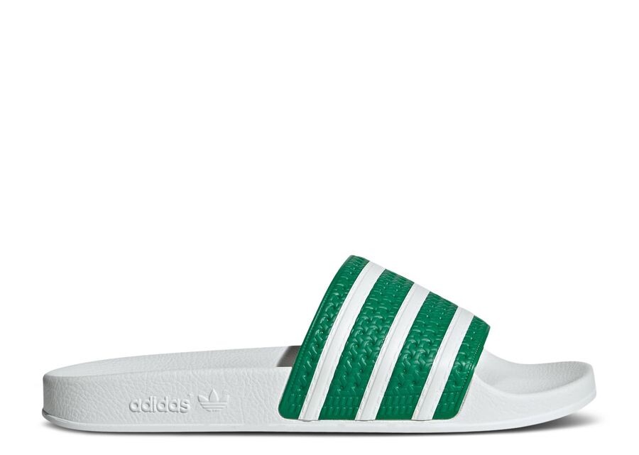 

Кроссовки adidas Adilette Slides, цвет Green White