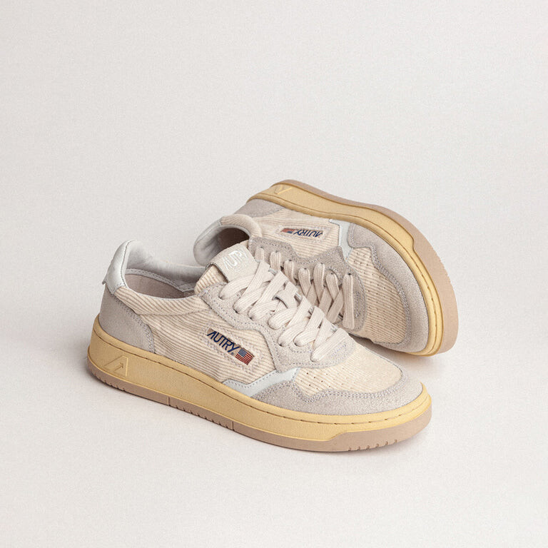 

Кроссовки Medalist W *Cracked Leather / Corduroy* Autry, белый
