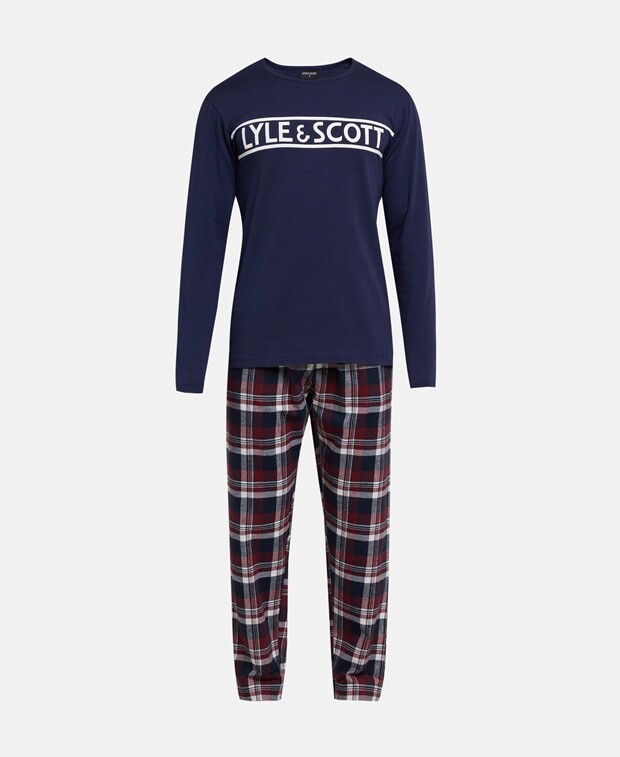 

Пижама Lyle & Scott, индиго