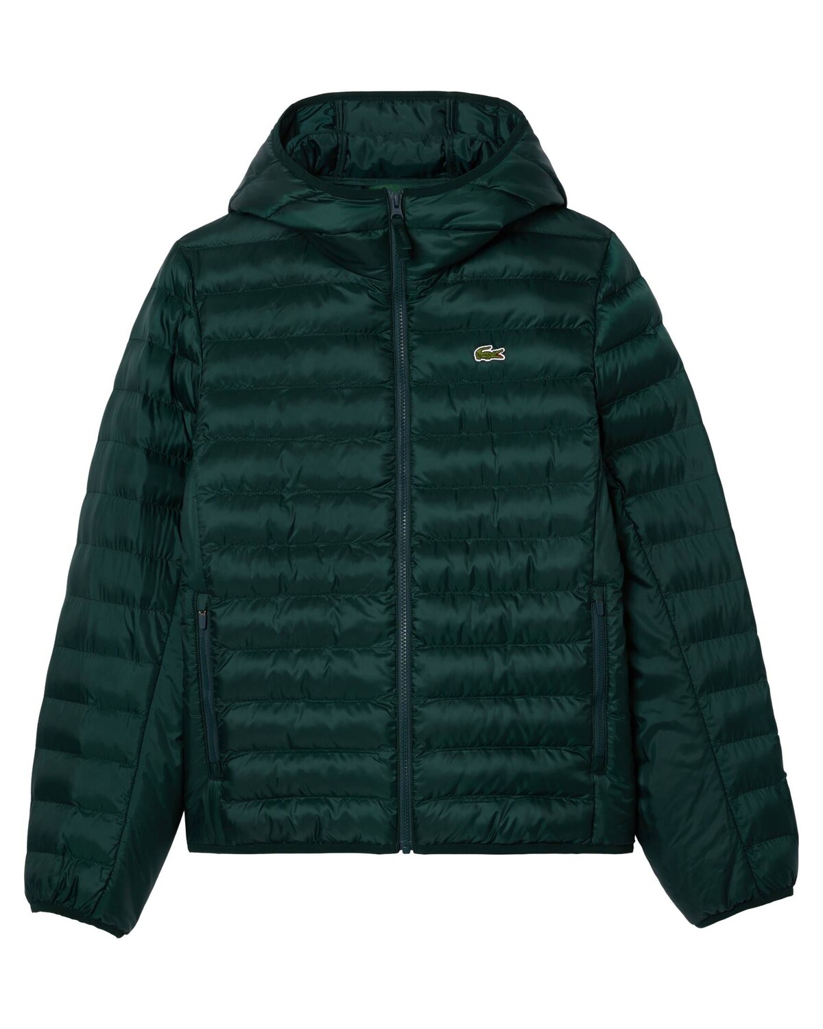 

Стеганая куртка с капюшоном, водоотталкивающая. Lacoste, зеленый