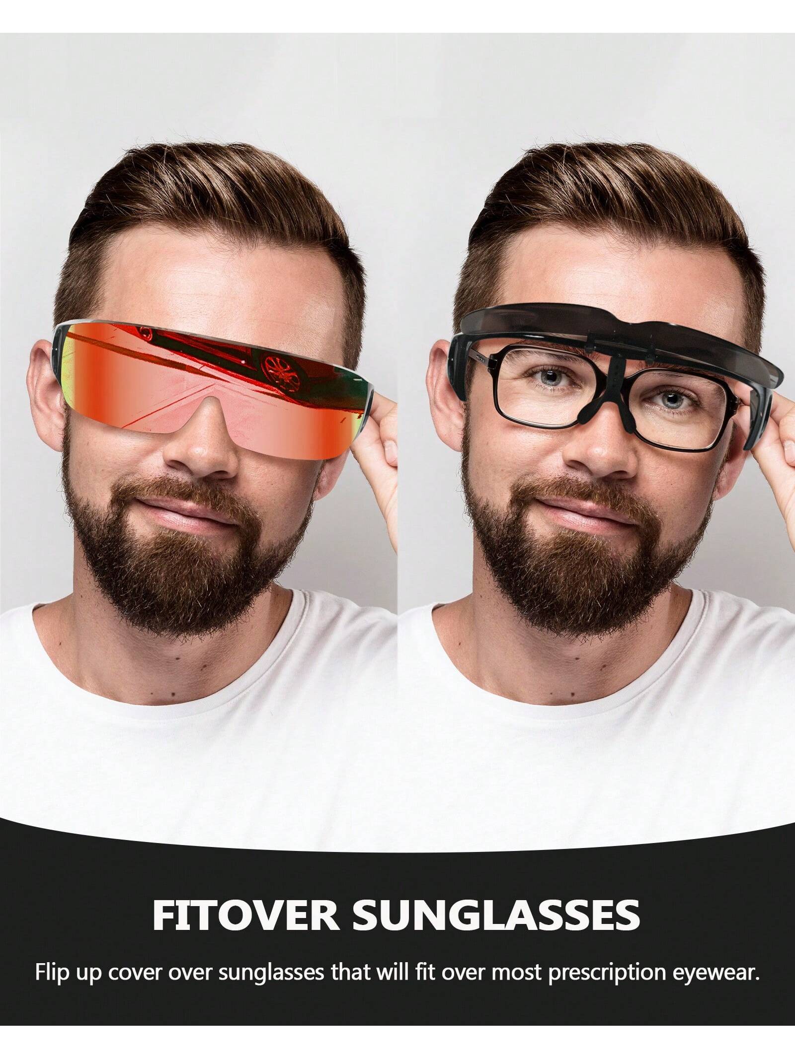 Поляризованные солнцезащитные очки LVIOE для мужчин фото