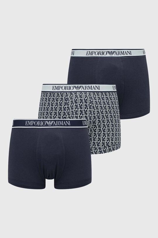 

3 упаковки боксеров Emporio Armani Underwear, темно-синий