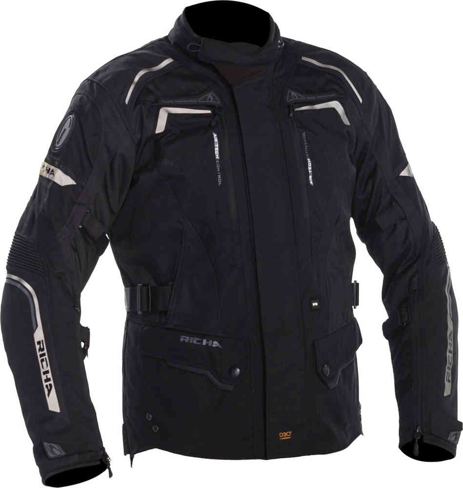 цена Водонепроницаемая мотоциклетная текстильная куртка Infinity 2 Richa, черный
