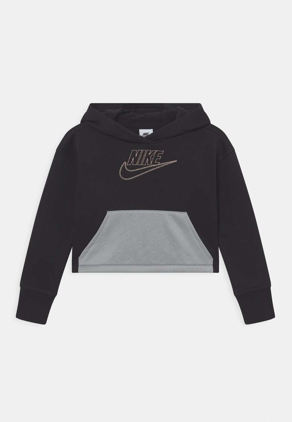 

Толстовка Club Iconclash Nike, цвет black/light smoke grey