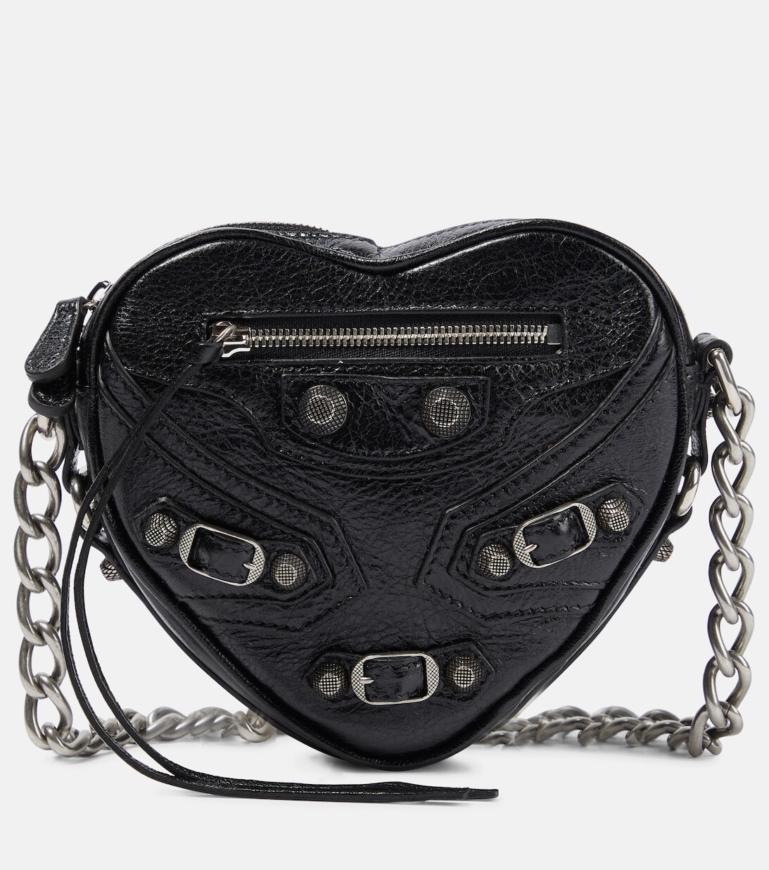 

Сумка через плечо Le Cagole из кожи Balenciaga, черный