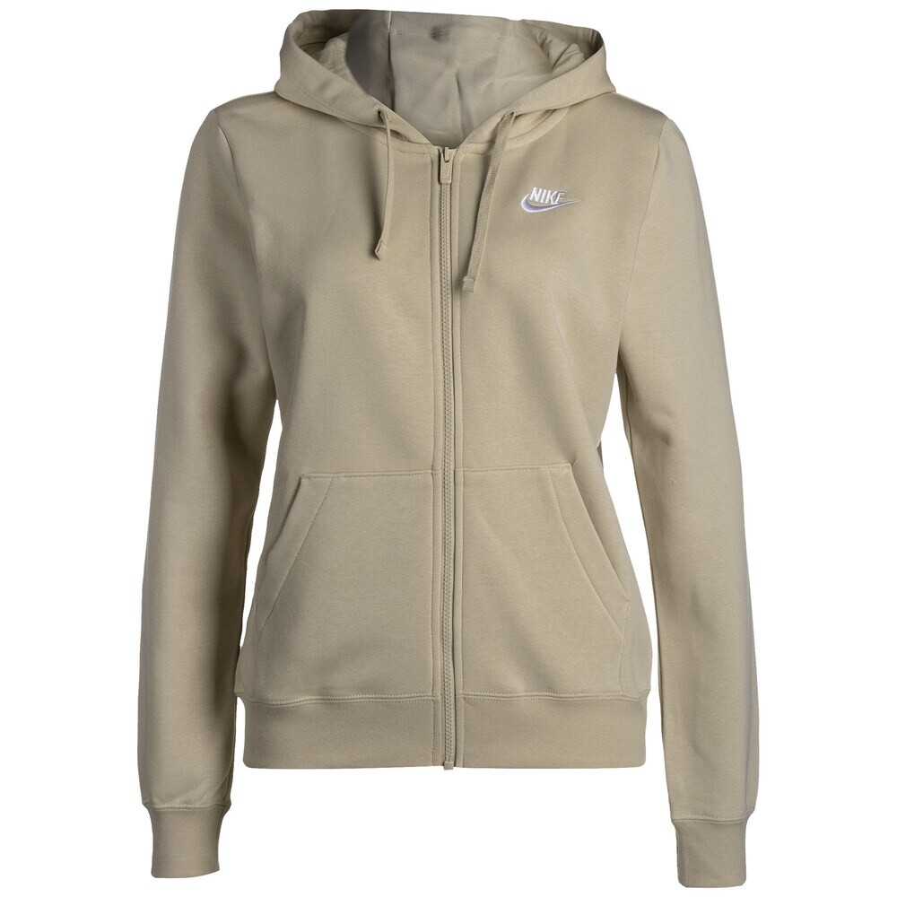 

Толстовка на молнии Nike Sportswear Club Fleece, бежевый